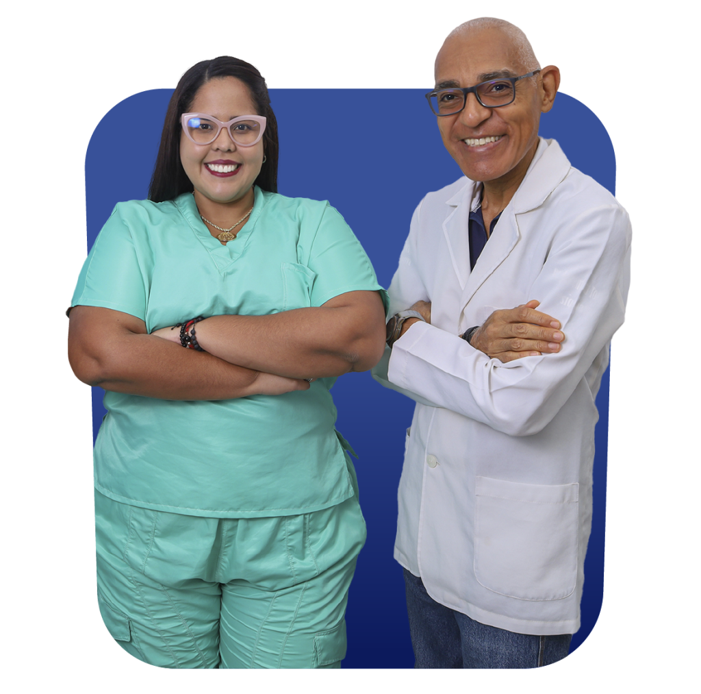 Dra. Nazareth y Dr. Jeremías parte de nuestro equipo - Medicare Plus